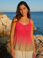 Débardeur maille crochet – l’esprit été chic & naturel