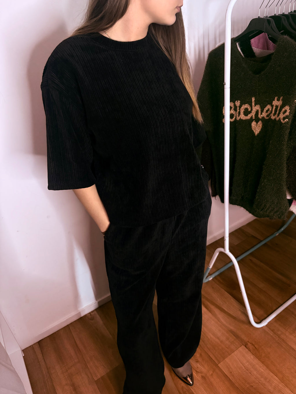 Ensemble confort velours