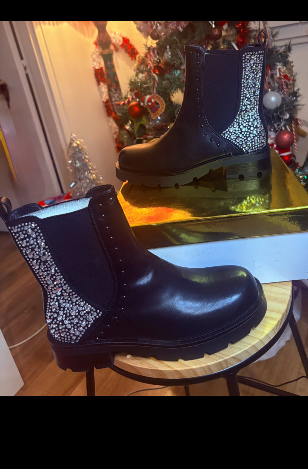 Bottine strass