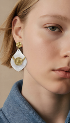 Bijoux en Acier inoxydable - Effet en Nacre