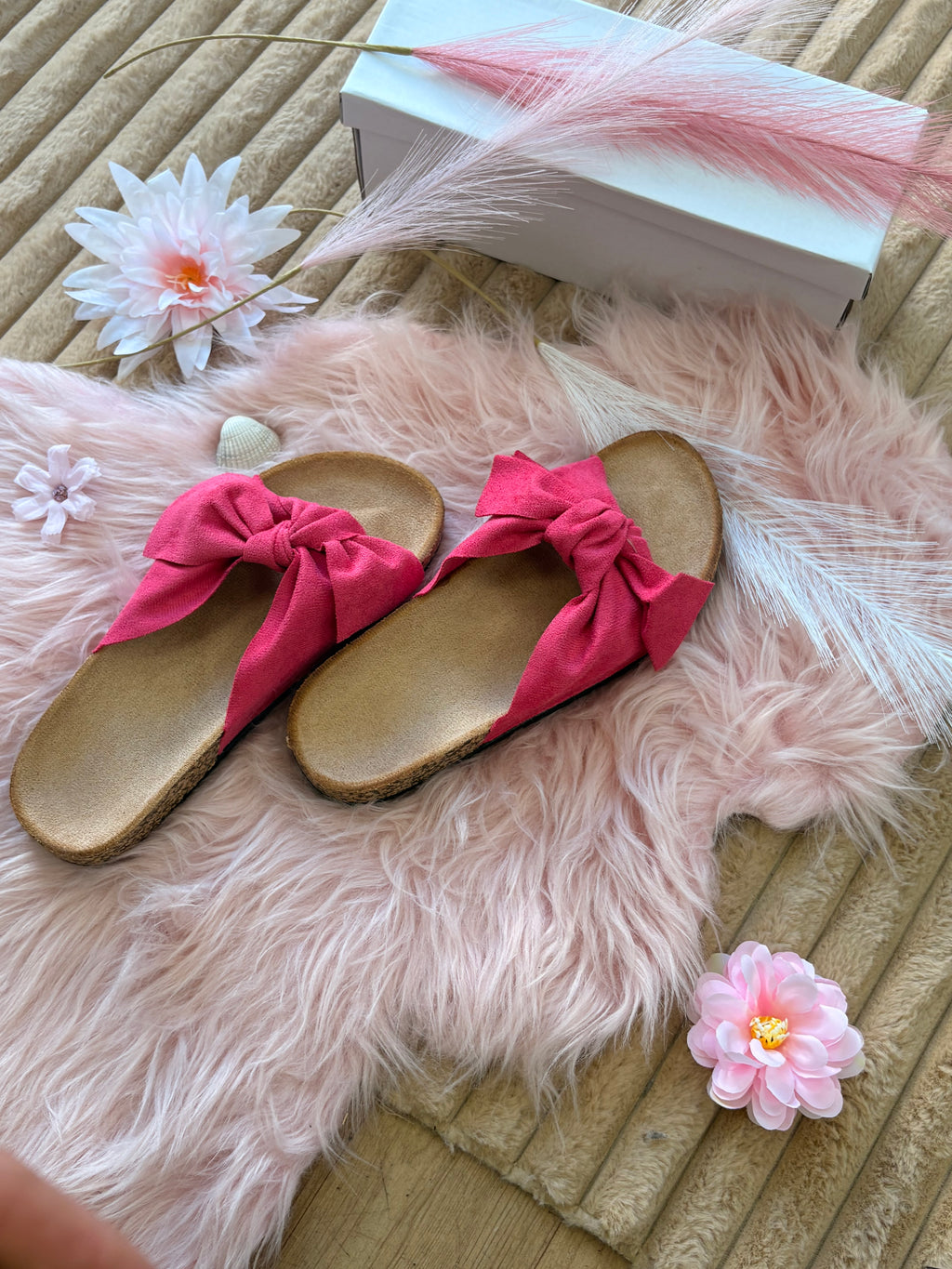 🌺 Sandales nœud bohème – Élégance & confort au quotidien 🌺