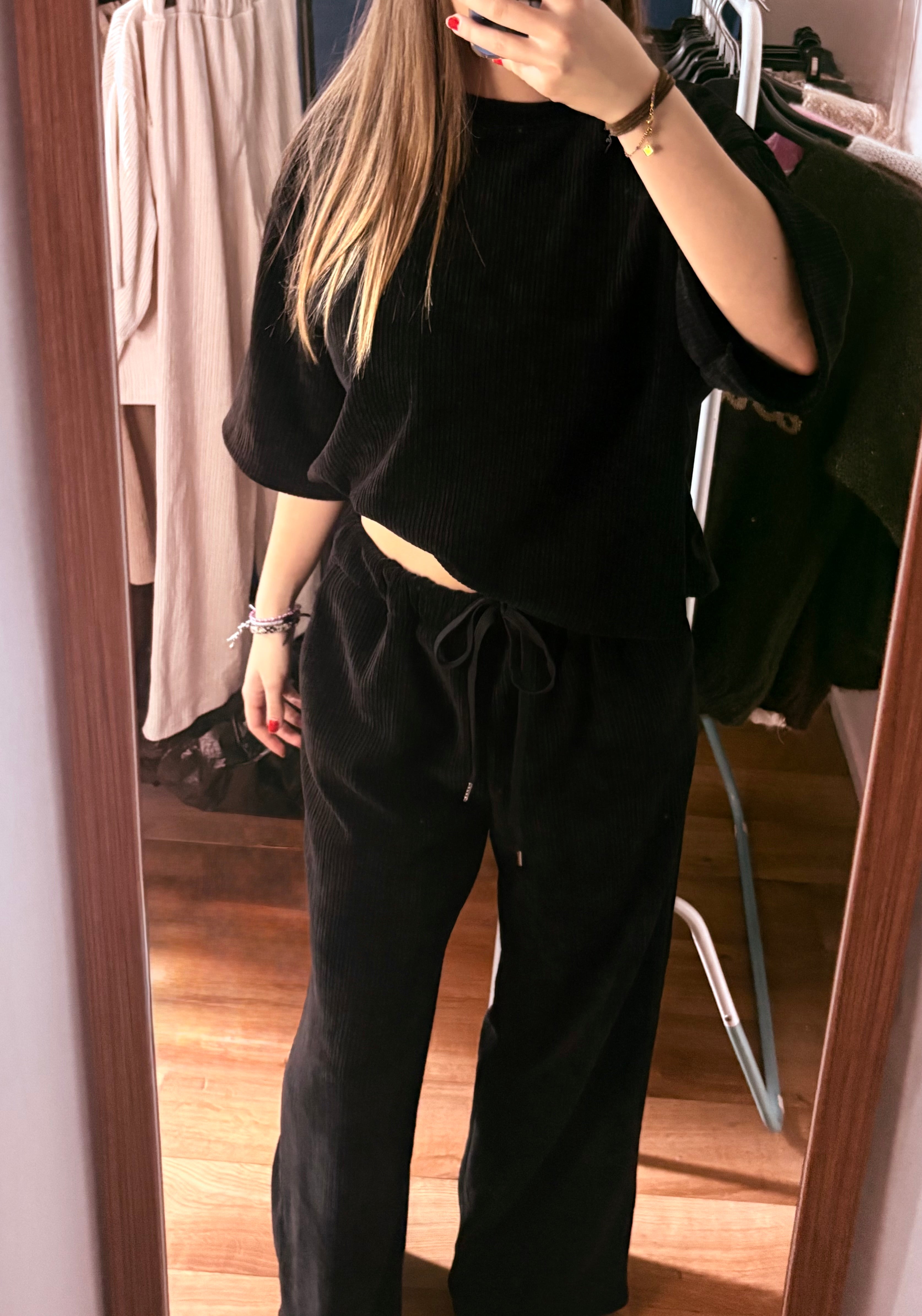 Ensemble confort velours