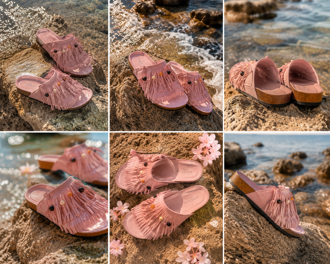 Sandales Bohème Pink Glow