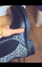 Bottine strass