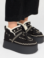 Mocassins à fourrure