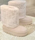 Bottes fourées hautes