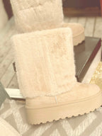 Bottes fourées hautes