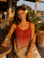Débardeur maille crochet – l’esprit été chic & naturel