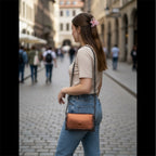 Sac à bandoulière cuir