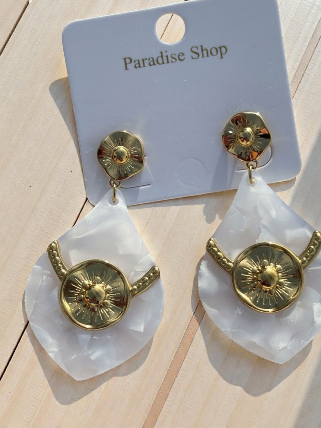 Bijoux en Acier inoxydable - Effet en Nacre